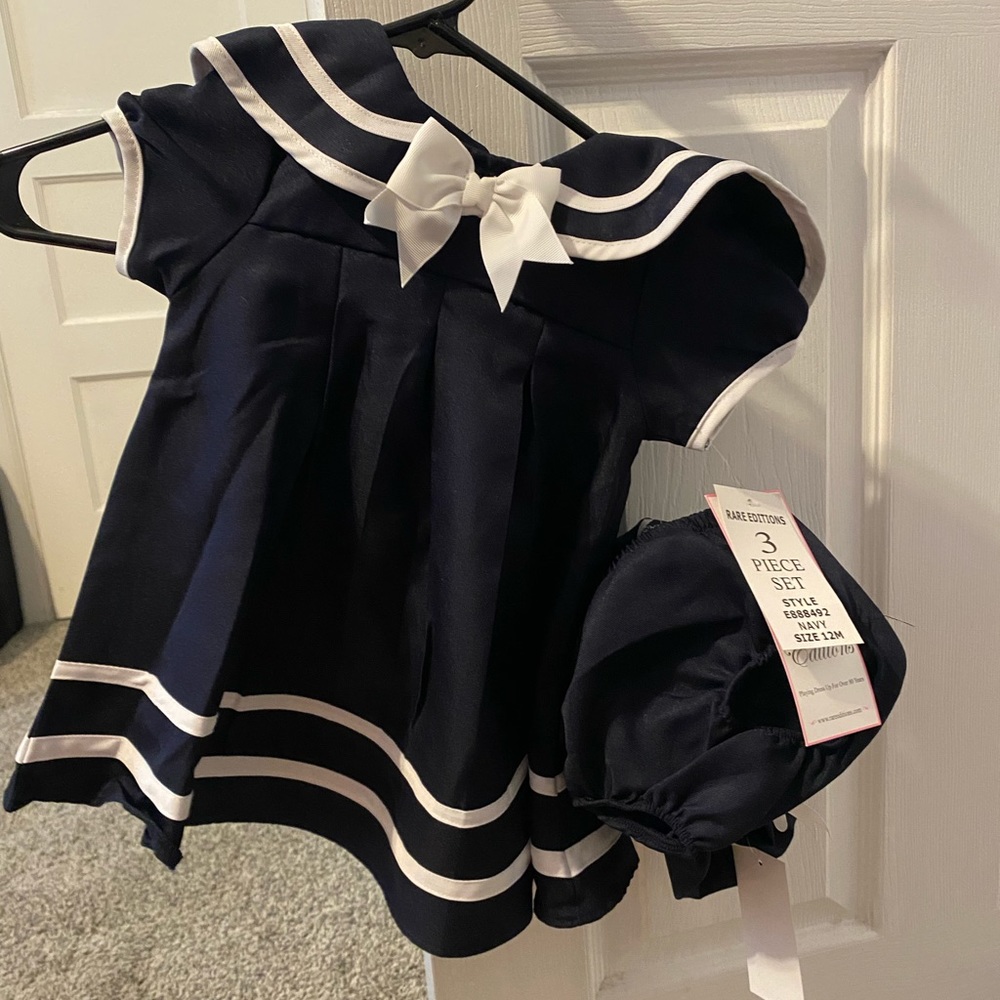 3 piece rare editions 12m dress